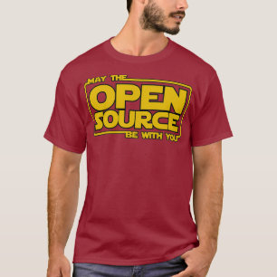 Camiseta Mayo programación Open Source divertida devops lin