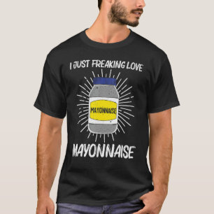 Camiseta Mayonnaise De Guay Para Hombres Mayo Mayonnaise Co