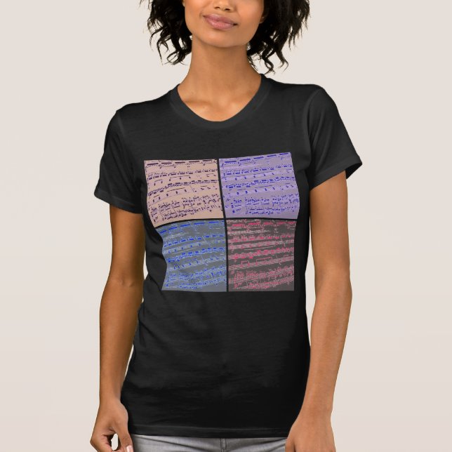 Camiseta Mayor/estudiante/profesor de música (Anverso)