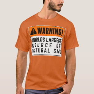 Camiseta Mayor Fuente Mundial De Gas Natural 18