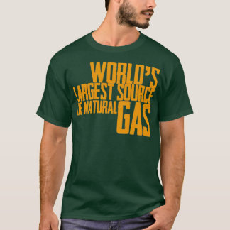 Camiseta Mayor fuente mundial de gas natural 20