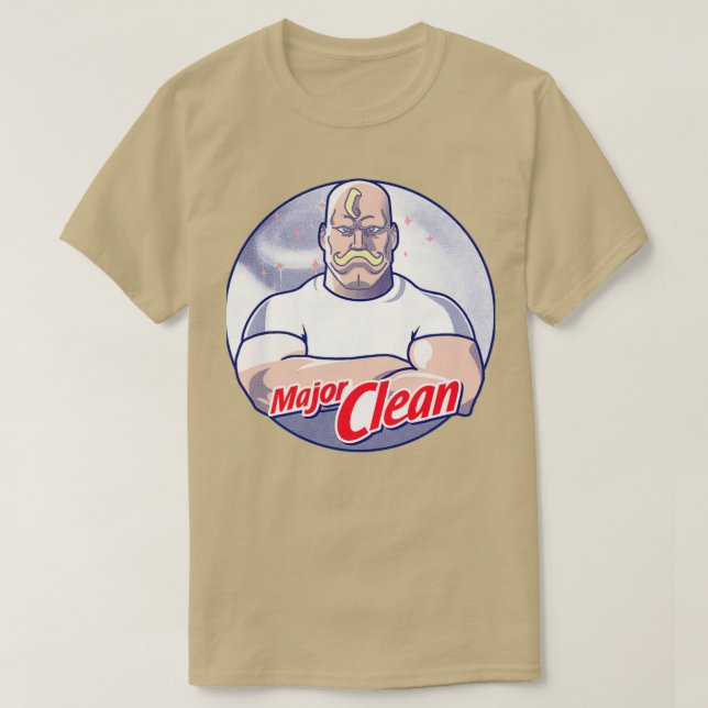 Camiseta Mayor limpieza 1 (Diseño del anverso)