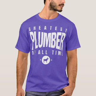 Camiseta Mayor plomero de todos los tiempos fontaneros Día