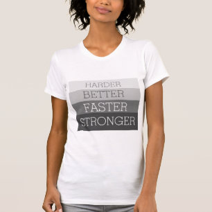 Camiseta Mayor rapidez de ajuste motivacional más fuerte