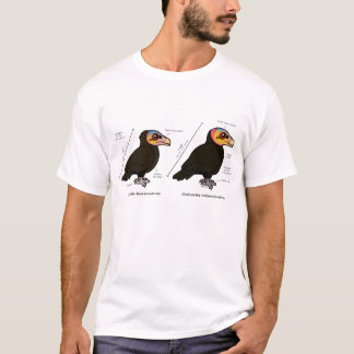 Camiseta mayor v Amarillo-dirigido menos