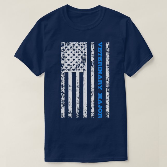 Camiseta Mayor veterinario (Diseño del anverso)