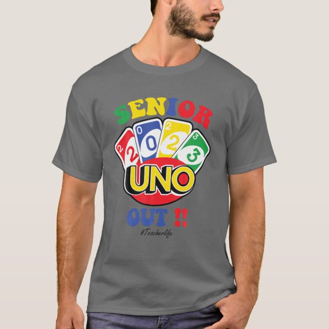 Camiseta Mayores De 2023 Uno En Clase Divertida De 2023 (Anverso)