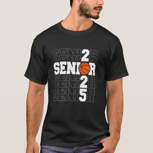 Camiseta Mayores De 25 Clase Funny De 2025 G Jugador De Bal (Anverso)