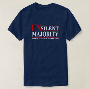Camiseta Mayoría sin silencio   Mayoría silenciosa   Conser