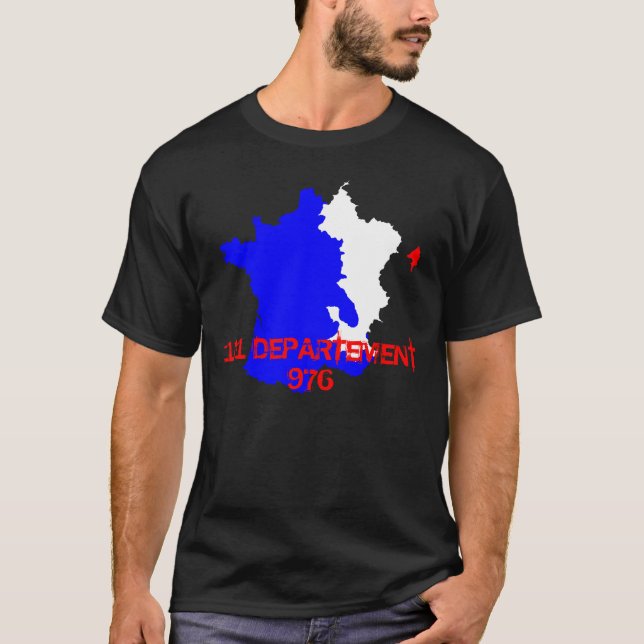CAMISETA MAYOTTE 101 DEPARTAMENTO (Anverso)