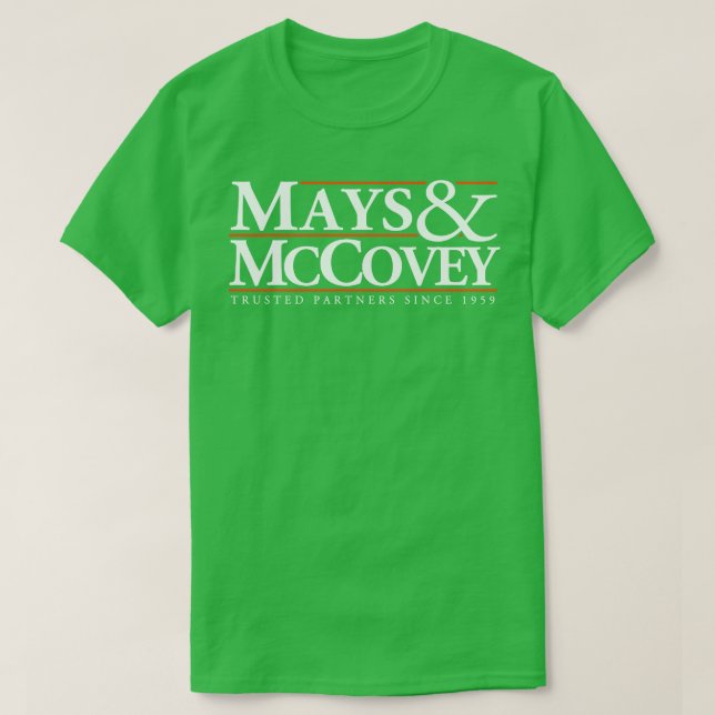 Camiseta Mays McCovey desde 59 TShirt (Diseño del anverso)