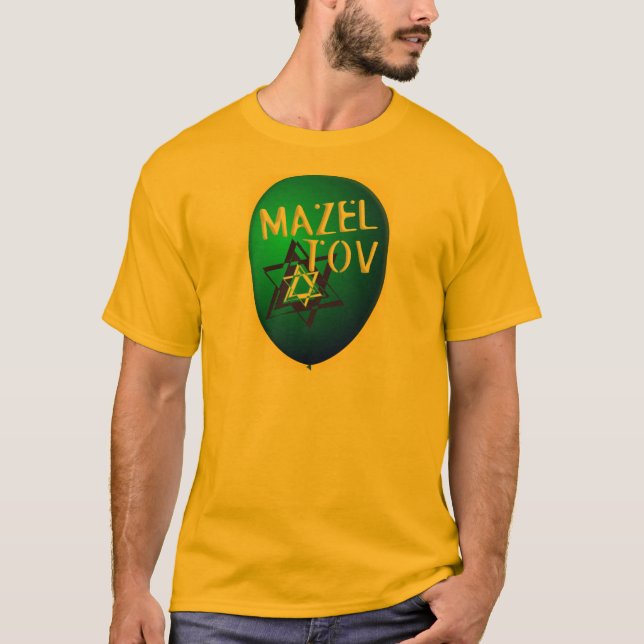 Camiseta Mazal Tov (Anverso)