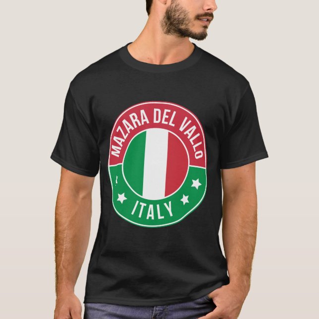 Camiseta Mazara del Vallo, Italy City T-Shirt (Anverso)