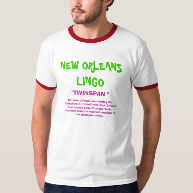 CAMISETA MAZAROTA DE NEW ORLEANS (Anverso)