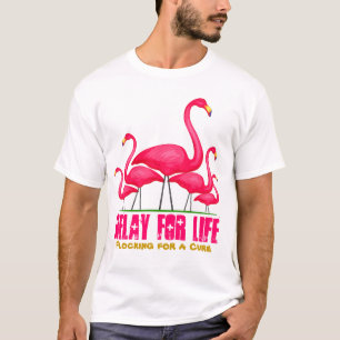 Camiseta Mazarota rosada del flamenco