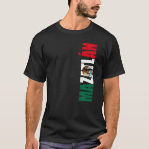 Camiseta Mazatlan Sinaloa México Bandera Mexicana Estado