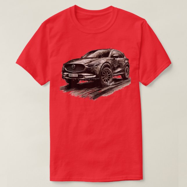 Camiseta Mazda CX5 7 (Diseño del anverso)