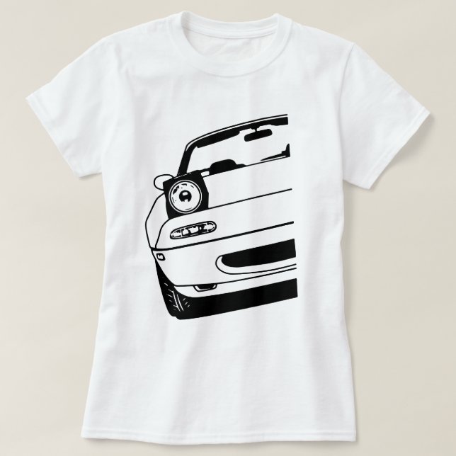 Camiseta Mazda Miata MX5 NA (Diseño del anverso)