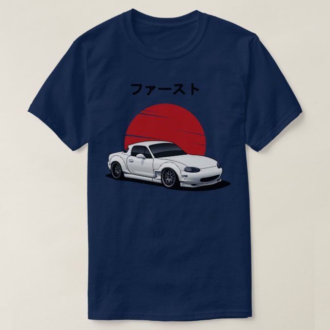 Camiseta Mazda MX 5 Miata (Diseño del anverso)