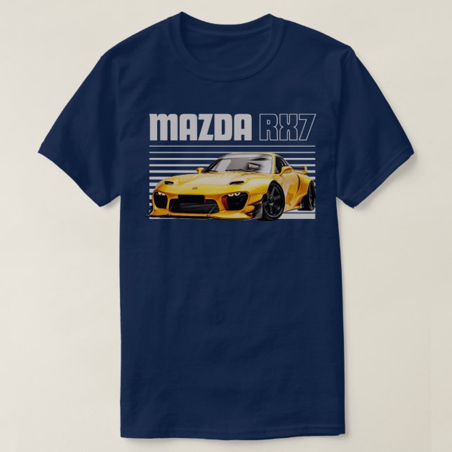 CAMISETA MAZDA RX7 (Diseño del anverso)