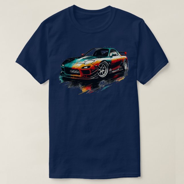 Camiseta Mazda RX7 13 (Diseño del anverso)
