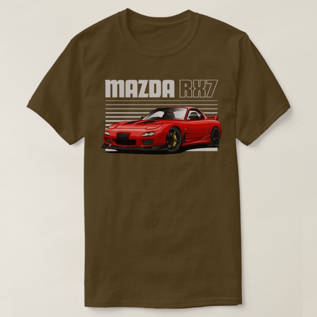 CAMISETA MAZDA RX7 2 (Diseño del anverso)