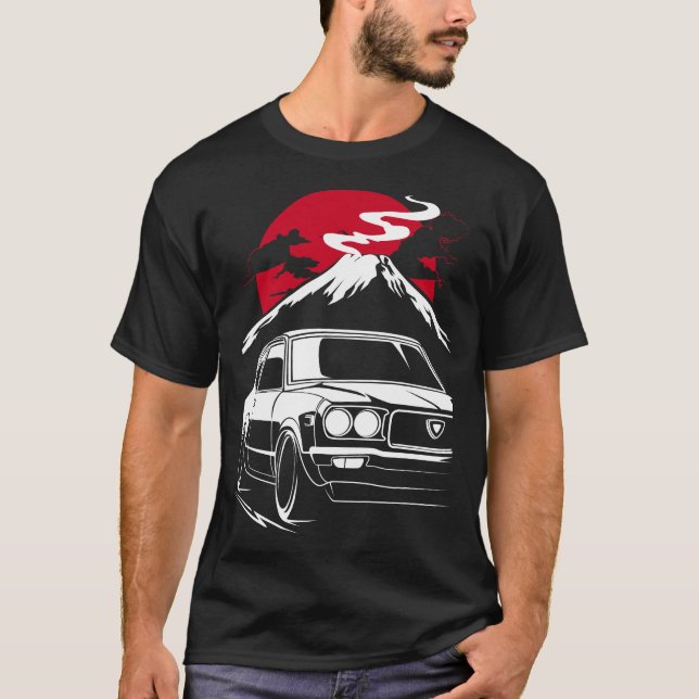 Camiseta Mazda RX-3 Savanna GT Fuji (Anverso)