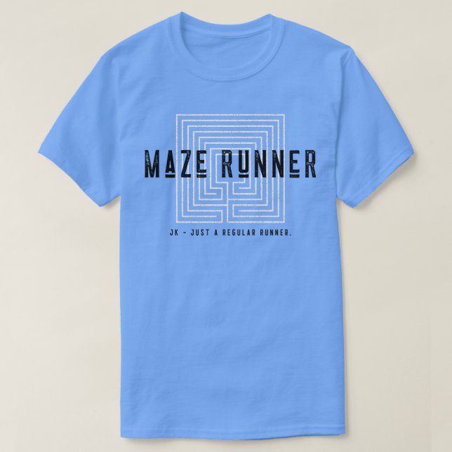 Camiseta Maze Runner Regular Race Design (Diseño del anverso)