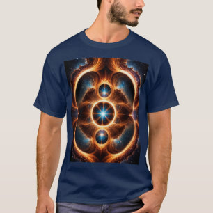Camiseta Maze vibrante en el espacio
