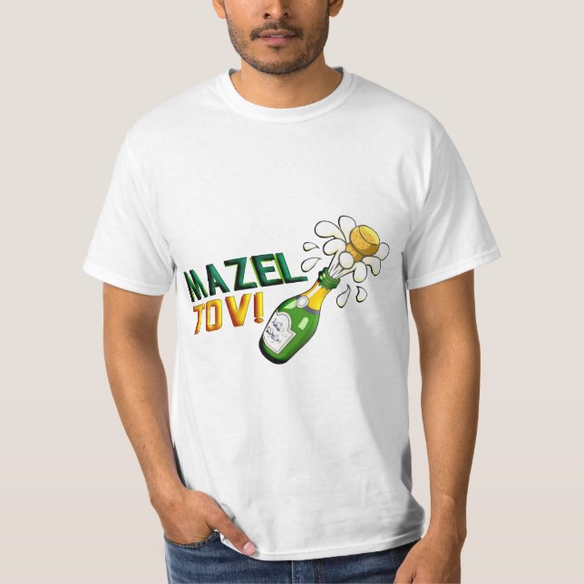 Camiseta Mazel Tov (Anverso)