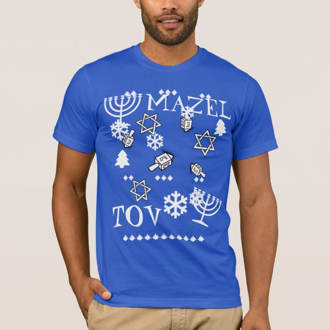 Camiseta Mazel Tov Ugly Haunakka (Anverso)