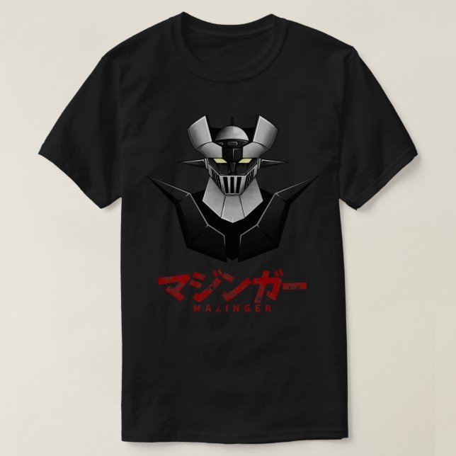 CAMISETA MAZINGER (Diseño del anverso)