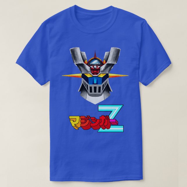 Camiseta Mazinger Z Head (Diseño del anverso)
