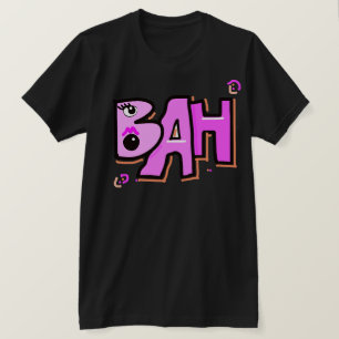 Camiseta Mazipoodles Bah Humbug 3D Pink Coral