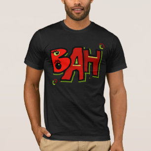 Camiseta Mazipoodles Bah Humbug 3D Sangre Rojo Verde