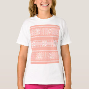 Camiseta MAZIPOODLES Floral Estampado a Rayas Tejido con Co