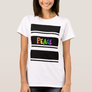 Camiseta MAZIPOODLES Paz Arcoíris 2