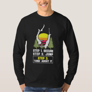 Camiseta Mazo de cables de caída libre de salto de bungee J