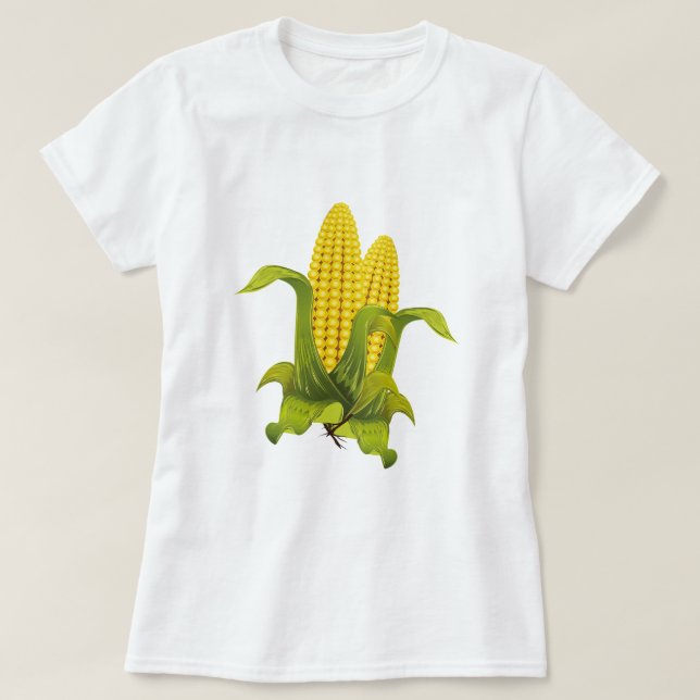 Camiseta Mazorca corn cobs (Diseño del anverso)