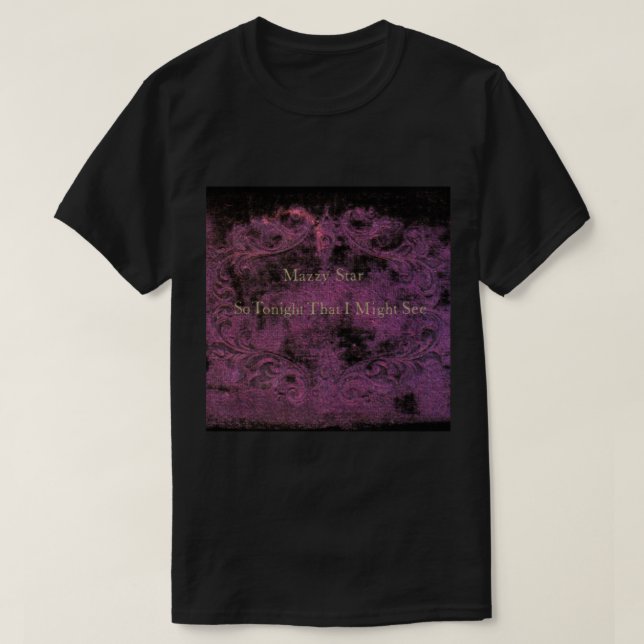 Camiseta Mazzy Star Así Que Esta Noche Podría Ver La Portad (Diseño del anverso)