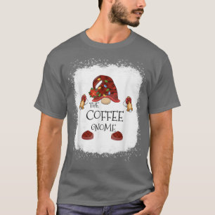 Camiseta mb Coffee Gnome Navidades de la pasta de búfalo li