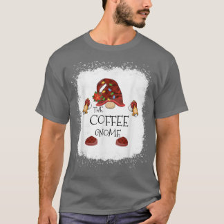 Camiseta mb Coffee Gnome Navidades de la pasta de búfalo li