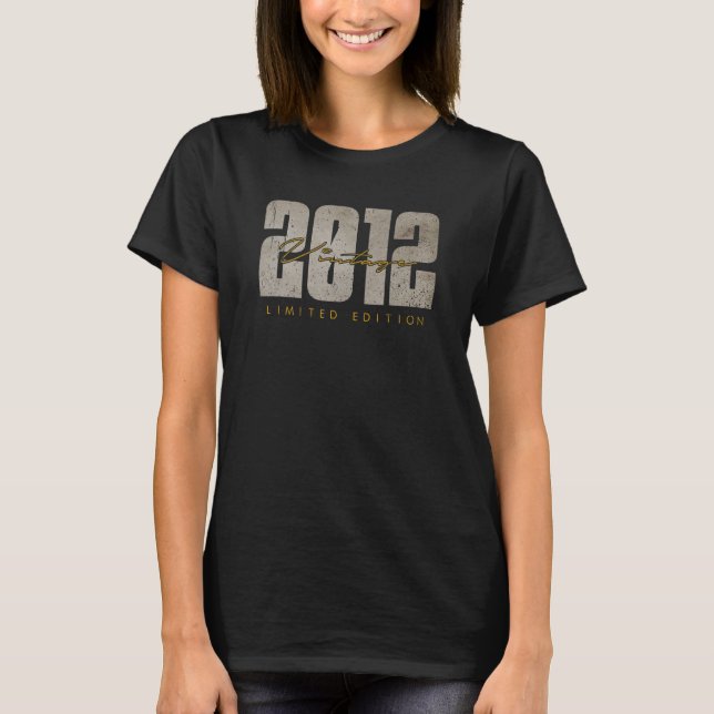 Camiseta Mb Vintage 2012 10 años (Anverso)