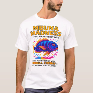 Camiseta Mbuna Madness - Cichlid Energía divertida