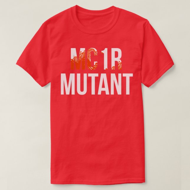 Camiseta Mc1R Mutant Funny Redhead Ginger (Diseño del anverso)