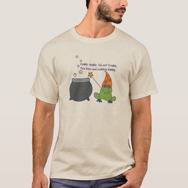 Camiseta McBeth cómico Halloween (Anverso)