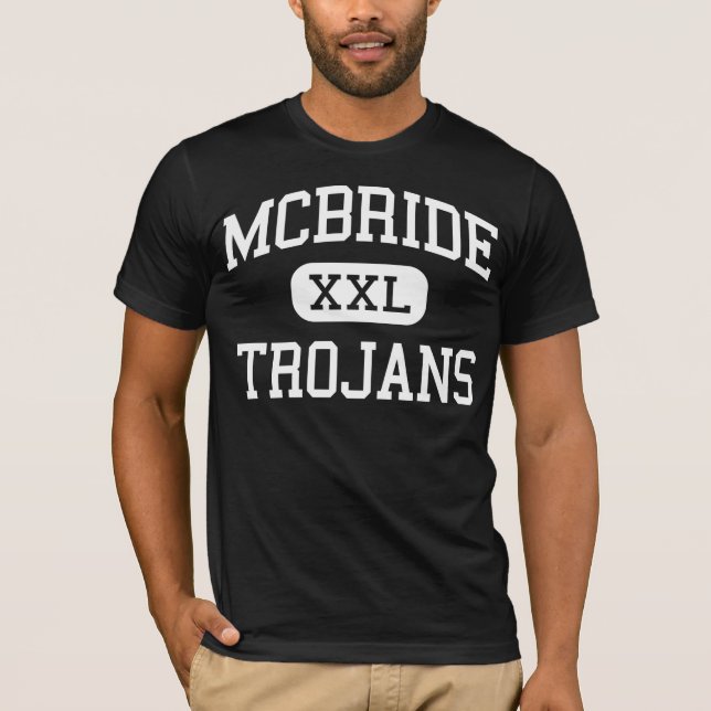 Camiseta McBride - Trojan - centro - bajíos Alabama del (Anverso)