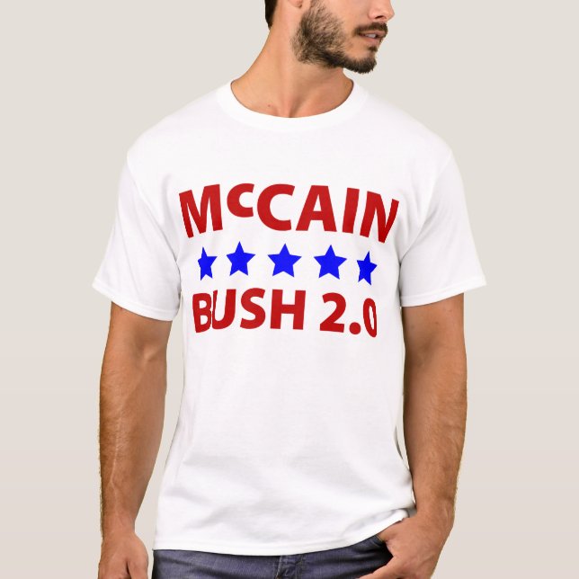 Camiseta McCain Bush 2,0 (Anverso)