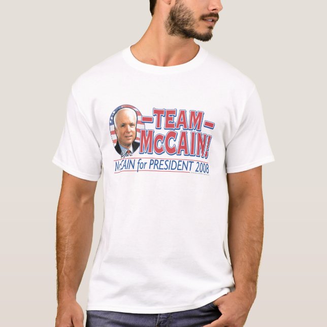 Camiseta McCain Team Shirt (Anverso)