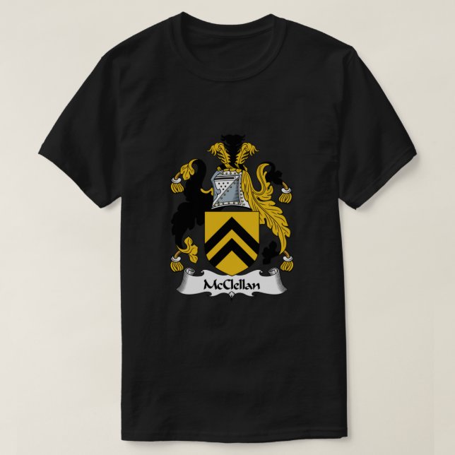 Camiseta McClellan Escudo de Armas McClellan (Diseño del anverso)